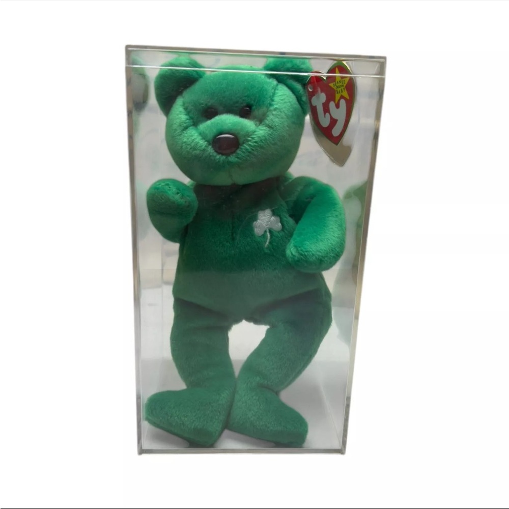 The Beanie Babies Collection 1997 Erin Brand New With Tag And Case
